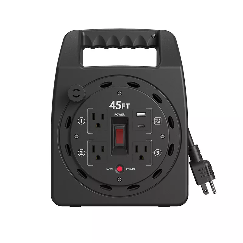 3 розетки USB2.4a пластиковой шнур 45 футов с защитой от перегрузки 3 розетки USB2.4a пластиковой шнур 45 футов с защитой от перегрузки