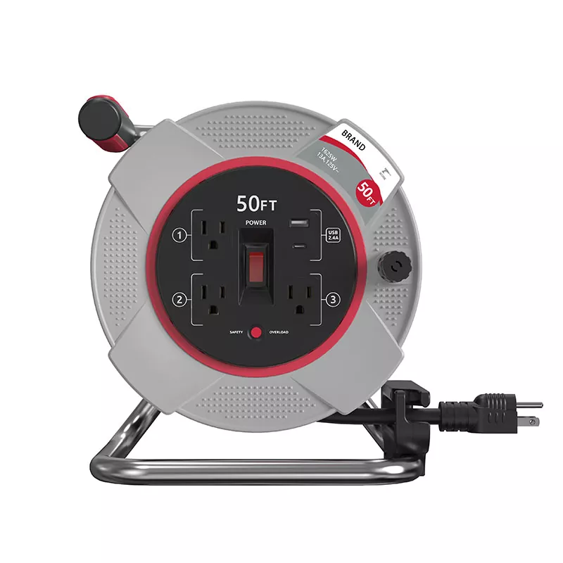 3 розетки USB2.4a пластиковой шнур. 50 футов с защитой от перегрузки 3 розетки USB2.4a пластиковой шнур. 50 футов с защитой от перегрузки