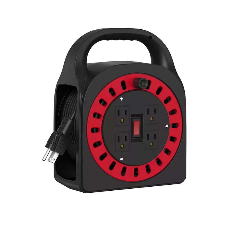 4 розетки пластиковой шнур 50 футов